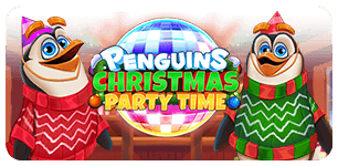 Penguins Christmas Party Time