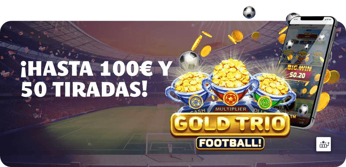 Slot de la semana ¡Gold Trio Football!