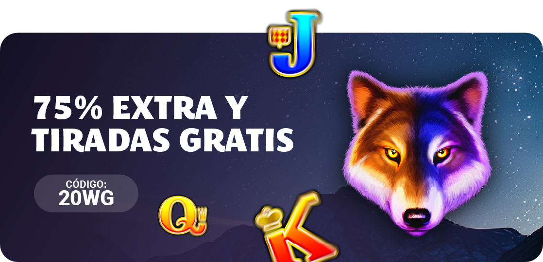 75% Extra y 1 minuto de Tiradas Gratis en YoCasino