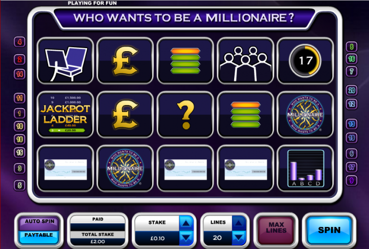 Who Wants to be a Millionaire en YoCasino