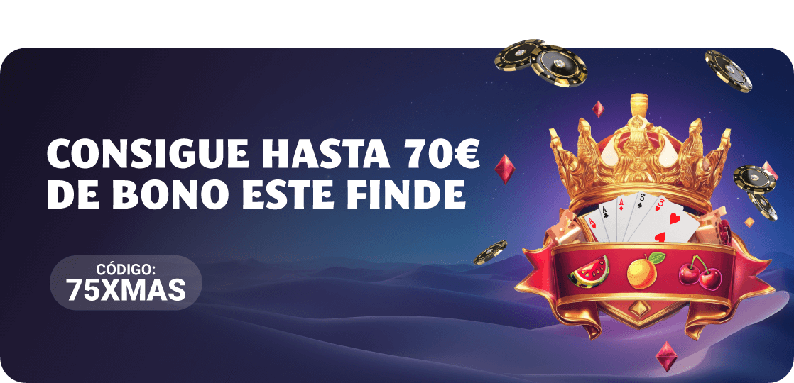 75% extra y 20 tiradas gratis en YoCasino