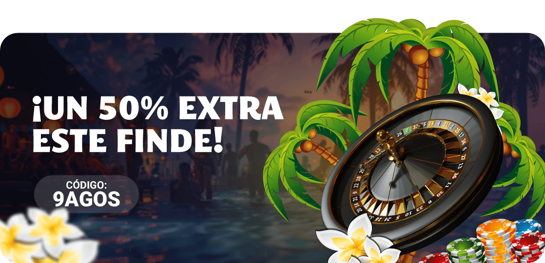 50% extra en tu depósito en YoCasino