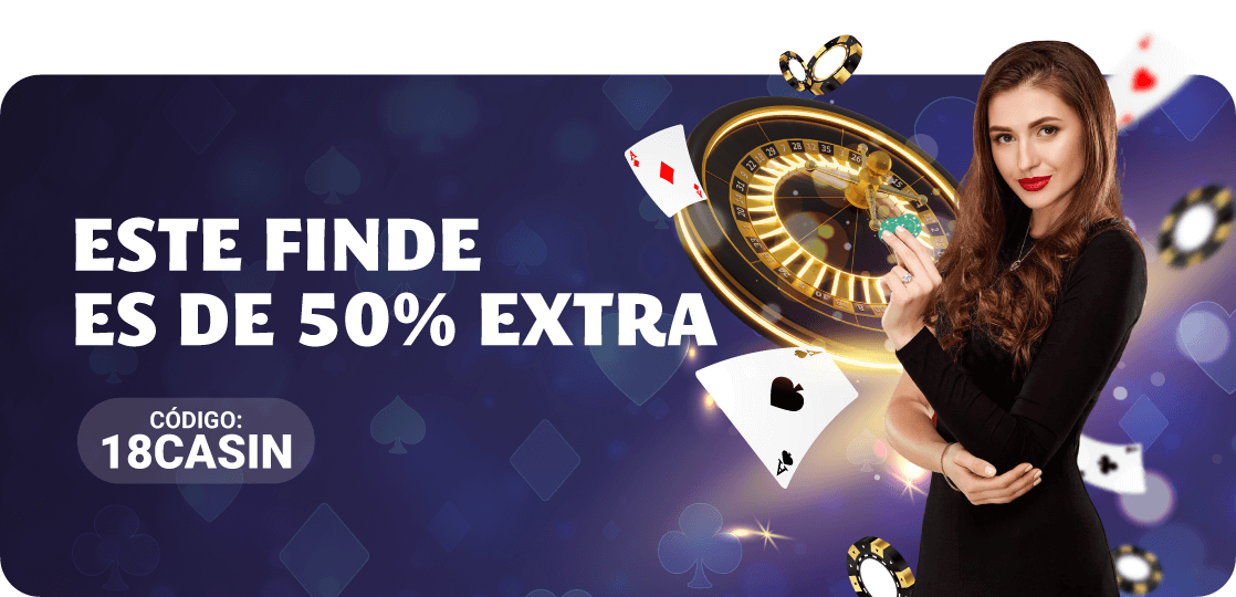 50% EXTRA en YoCasino