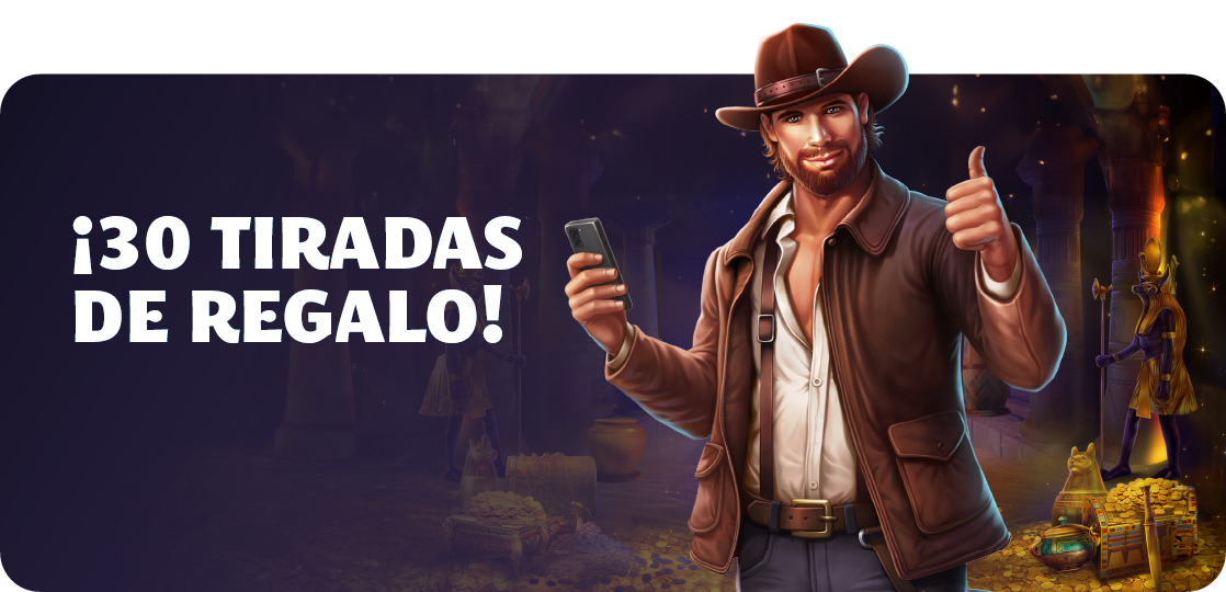 30 Tiradas Gratis de REGALO en YoCasino